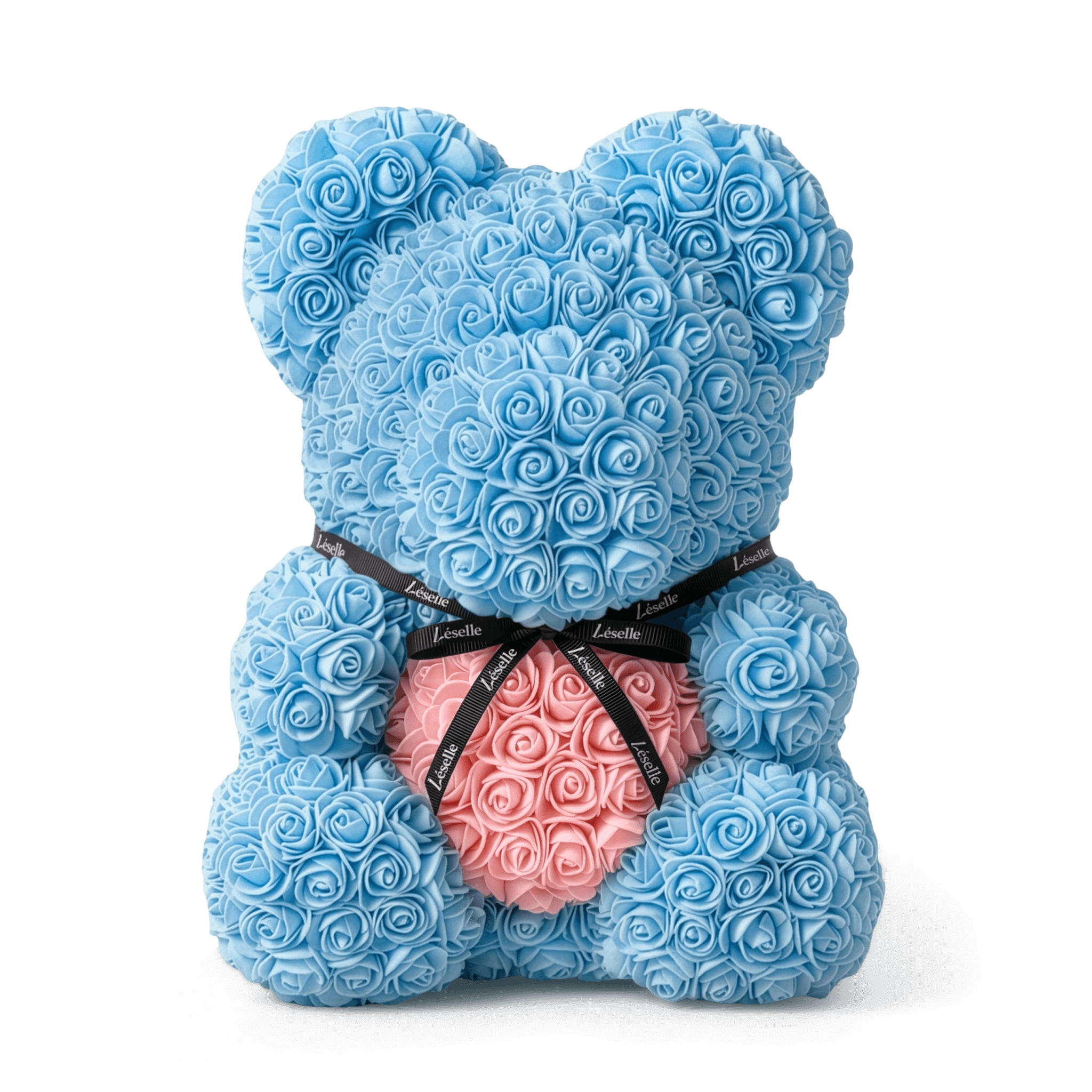 Eternal Rose Bear - Sky Blue Edition