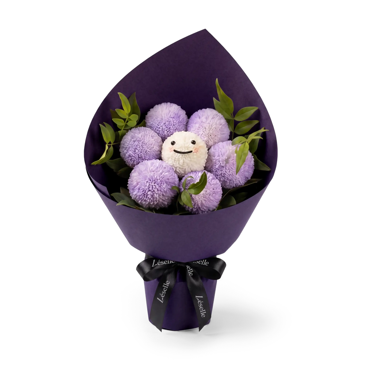 Lilac Smile Pompon Bouquet